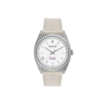 Jason Hyde Women's White Textile Watch - One Size