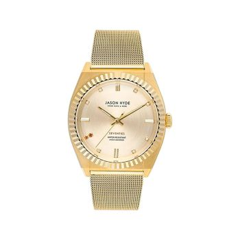 Jason Hyde Women's Gold Steel Watch - One Size