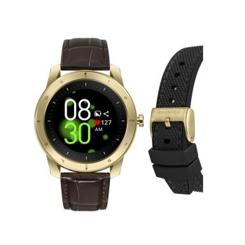 Kenneth Kole Men's Black Silicone Watch - One Size