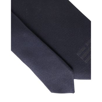 Dolce & Gabbana Men's Blue Solid Silk Adjustable Tie  - One Size