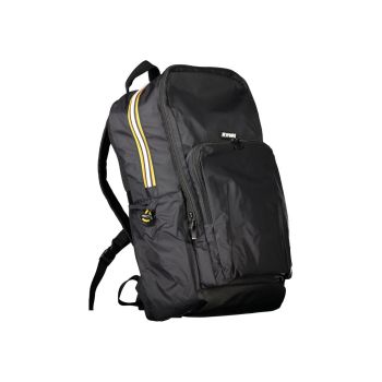 K-WAY Men's Black Polyamide Backpack - One Size