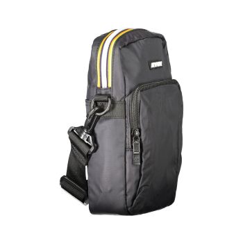 K-WAY Men's Black Polyamide Shoulder Bag - One Size