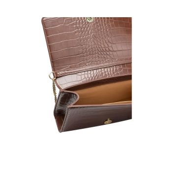 Love Moschino Women's Brown Polyethylene Crossbody Bag - One Size