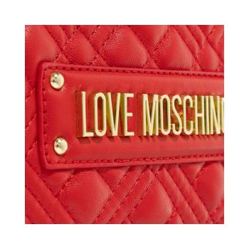 Love Moschino Women's Red Artificial Leather Crossbody Bag - One Size