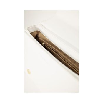 Love Moschino Women's White Polyethylene Handbag - One Size