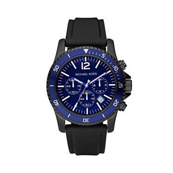 Michael Kors Men's Black Gum Watch - One Size