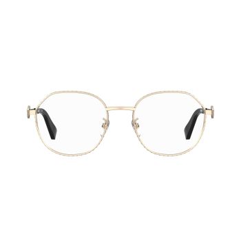 Moschino Women's Rose Gold Metal Frames - One Size