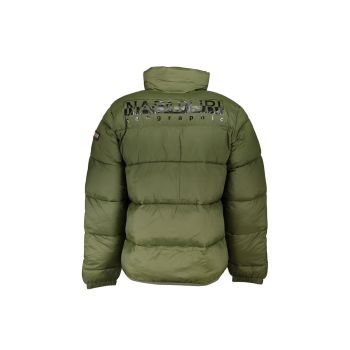 Napapijri Men's Green Polyamide Jacket - 2XL