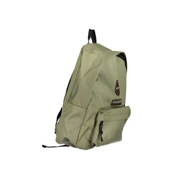 Napapijri Men's Green Cotton Backpack - One Size