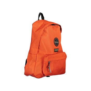 Napapijri Men's Orange Cotton Backpack - One Size