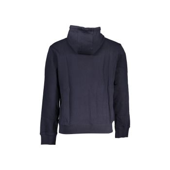 Napapijri Men's Blue Cotton Sweater - M