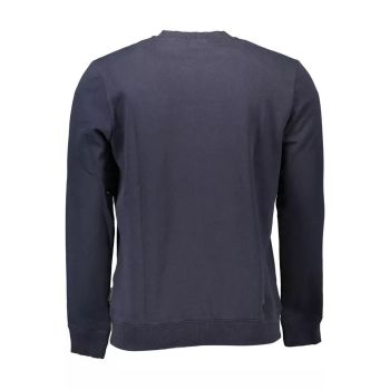 Napapijri Men's Blue Cotton Sweater - M