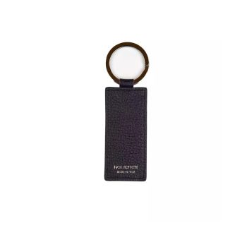 Neil Barrett Men's Chic Blue Leather Keychain for  - One Size