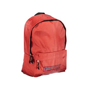 Norway 1963 Men's Red Polyester Backpack - One Size
