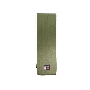Norway 1963 Men's Green Acrylic Scarf - One Size