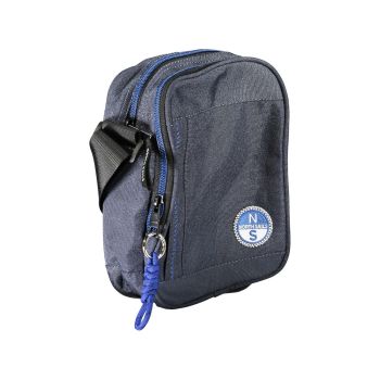 North Sails Men's Blue Polyester Shoulder Bag - One Size