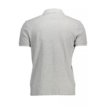 North Sails Men's Gray Cotton Polo Shirt - L