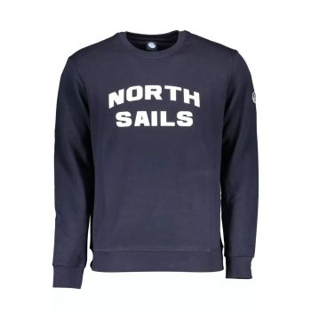 North Sails Men's Blue Cotton Sweater - L