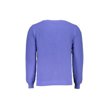 North Sails Men's Blue Cotton Sweater - L