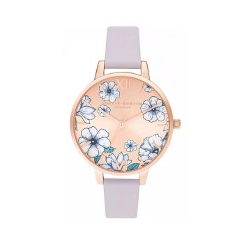 Olivia Burton Women's Purple Leather Watch - One Size