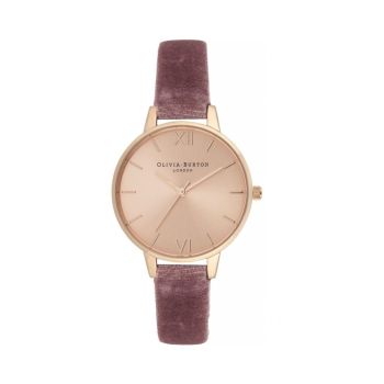 Olivia Burton Women's Purple Synthetic Leather Watch - One Size