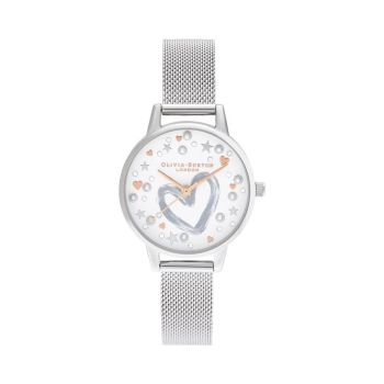 Olivia Burton Women's Silver Steel Watch - One Size