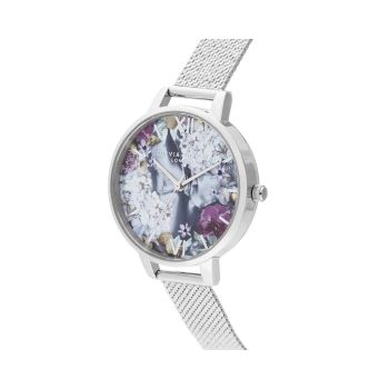 Olivia Burton Women's Silver Steel Watch - One Size