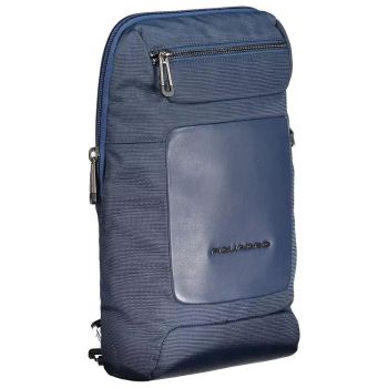 Piquadro Men's Blue RPET Shoulder Bag - One Size