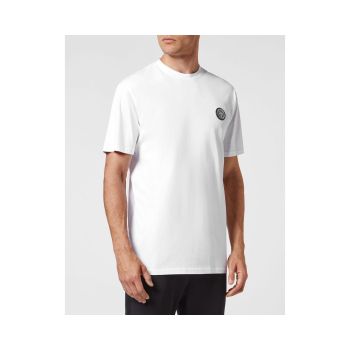 Plein Sport Men's White Cotton T-Shirt - XL