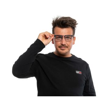 Police Men's Gray  Optical Frames - One Size