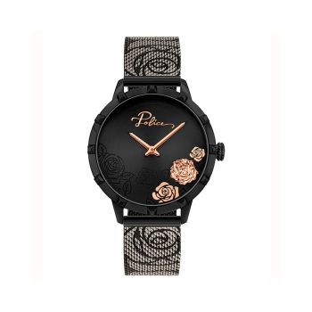 Police Women's Black  Watch - One Size