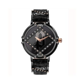 Police Women's Black  Watch - One Size