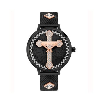 Police Women's Black  Watch - One Size