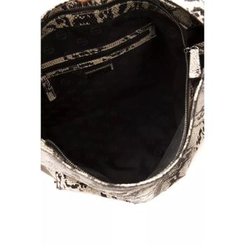 Pompei Donatella Women's Chic Python Print Leather Shoulder Bag - One Size