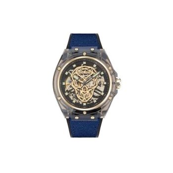 Police Men's Blue Silicone Watch - One Size