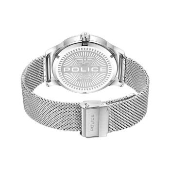 Police Men's Gray Stainless Steel Stainless Steel Watch - One Size