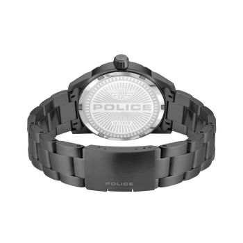 Police Men's Black Stainless Steel Stainless Steel Watch - One Size