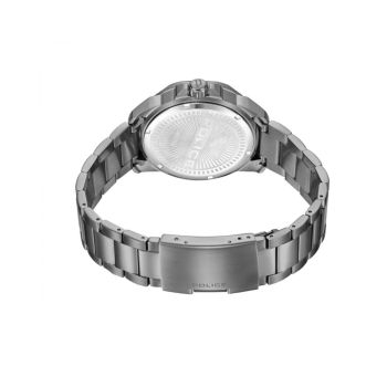 Police Men's Gray Stainless Steel Stainless Steel Watch - One Size
