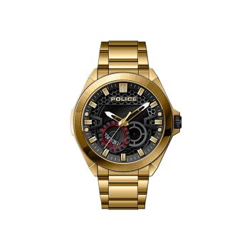 Police Men's Gold Stainless Steel Watch - One Size