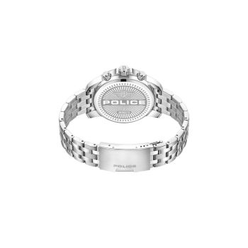 Police Men's Gray Stainless Steel Stainless Steel Watch - One Size