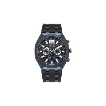 Police Men's Blue Silicone Watch - One Size