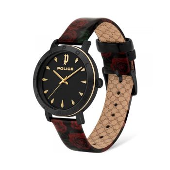 Police Women's Red Stainless Steel Watch - One Size