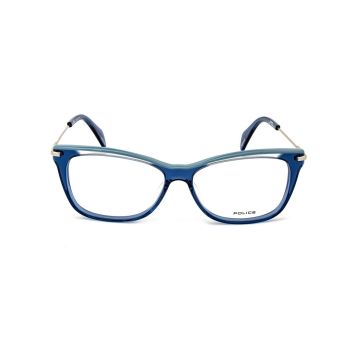 Police Women's Blue Acetate Frames - One Size