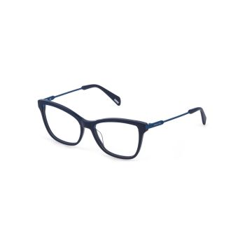 Police Women's Blue Plastic Frames - One Size