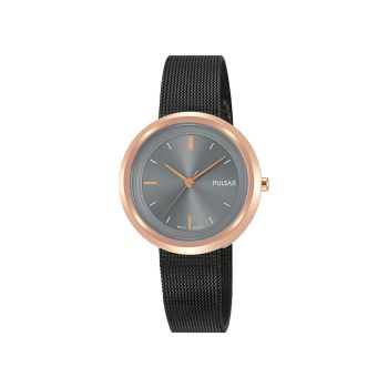 Pulsar Women's Black Steel Watch - One Size