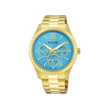 Pulsar Women's Gold Steel Watch - One Size