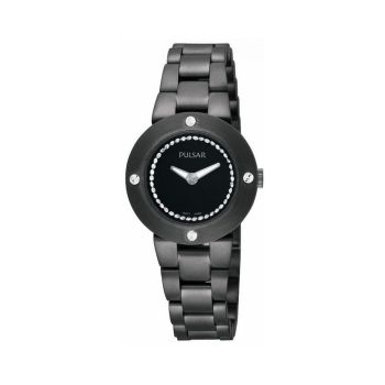 Pulsar Women's Black Stainless Steel Watch - One Size