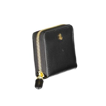 Ralph Lauren Women's Black Leather Wallet - One Size