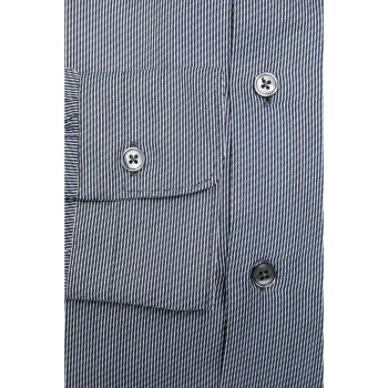 Robert Friedman Men's Blue Cotton Shirt - M