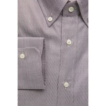 Robert Friedman Men's Beige Cotton Shirt - L